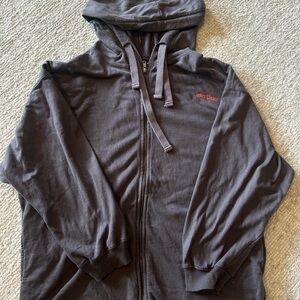 Urban outfitters Dark Gray Zip-Up Hoodie